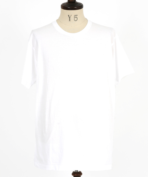 HANES(ヘインズ)の「Hanes ヘインズ 2P Japan Fit 5.3oz クルーネックTシャツ / VネックTシャツ(Tシャツ/カットソー・メンズ・ホワイト/ホワイト系その他・S/M/L/XL/SMALL/MEDIUM/LARGE/X-LARGE)」の3枚目の写真