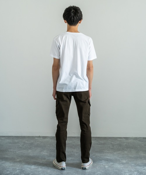 HANES(ヘインズ)の「Hanes ヘインズ 2P Japan Fit 5.3oz クルーネックTシャツ / VネックTシャツ(Tシャツ/カットソー・メンズ・ホワイト/ホワイト系その他・S/M/L/XL/SMALL/MEDIUM/LARGE/X-LARGE)」の22枚目の写真