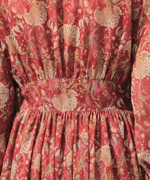 laboratory work（ラボラトリーワーク）の「３ＷＡＹジャガードプリントワンピース（ワンピース・レディース・ネイビー/ボルドー・MEDIUM）」の14枚目の写真