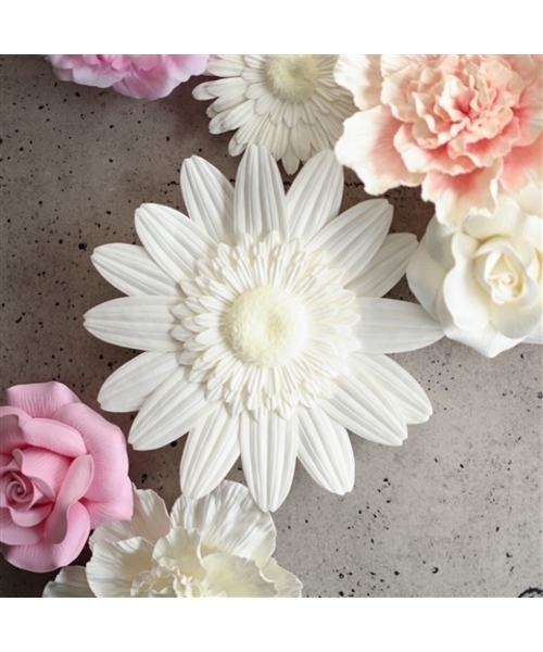 ウォールフラワー M M インテリア雑貨 ホワイト インテリア雑貨 Francfranc フランフラン のファッション ガーベラ ガーベラ