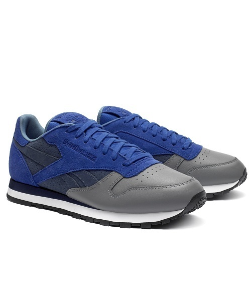 Reebok（リーボック）の「世界限定 リーボック×スタッシュ Reebok CL LTHR R12 Stash（スニーカー・メンズ・ネイビー・26.5cm/27cm/27.5cm/28cm）」の3枚目の写真
