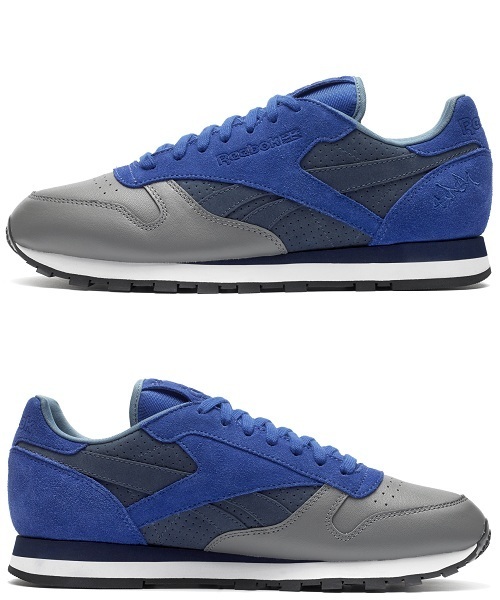 Reebok（リーボック）の「世界限定 リーボック×スタッシュ Reebok CL LTHR R12 Stash（スニーカー・メンズ・ネイビー・26.5cm/27cm/27.5cm/28cm）」の4枚目の写真