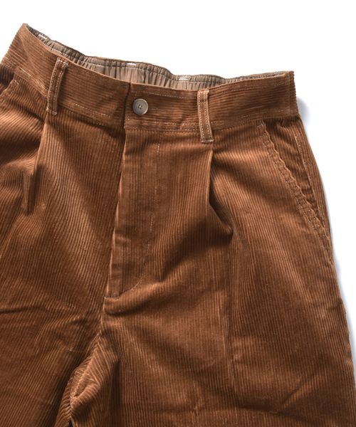 SHIPS（シップス）の「SU: 8W コーデュロイ ワイドパンツ（その他パンツ・メンズ・チャコールグレー/ブラック/キャメル・SMALL/MEDIUM/LARGE）」の6枚目の写真