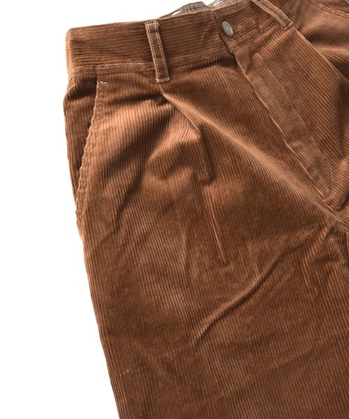SHIPS（シップス）の「SU: 8W コーデュロイ ワイドパンツ（その他パンツ・メンズ・チャコールグレー/ブラック/キャメル・SMALL/MEDIUM/LARGE）」の8枚目の写真