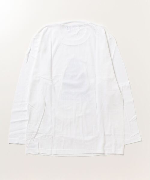 DOUBLE STEAL（ダブルスティール）の「MA-1 GIRL 長袖Ｔシャツ（Tシャツ/カットソー・メンズ・ホワイト/ブラック・MEDIUM/LARGE/X-LARGE）」の3枚目の写真