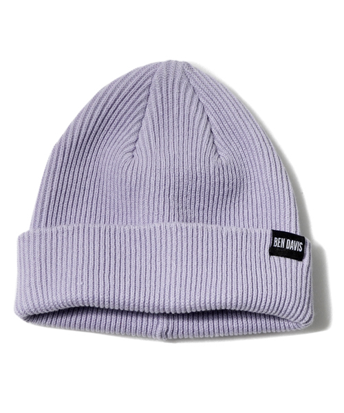 BEN DAVIS ORIGINALS（ベンデイビスオリジナルス）の「《BEN DAVIS》LOW KNIT CAP/ベンデイビス ロー ニットキャップ（ニットキャップ/ビーニー・メンズ・ブラック/ネイビー/ヘザーグレー/スミクロ/オレンジ/ラベンダー/レッド/ピンク/グリーン/マスタード/オリーブ/キャメル/パープル・FREE）」の8枚目の写真