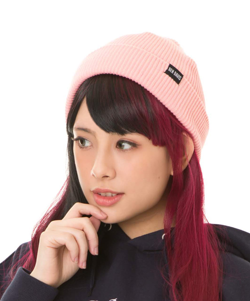 BEN DAVIS ORIGINALS（ベンデイビスオリジナルス）の「《BEN DAVIS》LOW KNIT CAP/ベンデイビス ロー ニットキャップ（ニットキャップ/ビーニー・メンズ・ブラック/ネイビー/ヘザーグレー/スミクロ/オレンジ/ラベンダー/レッド/ピンク/グリーン/マスタード/オリーブ/キャメル/パープル・FREE）」の11枚目の写真