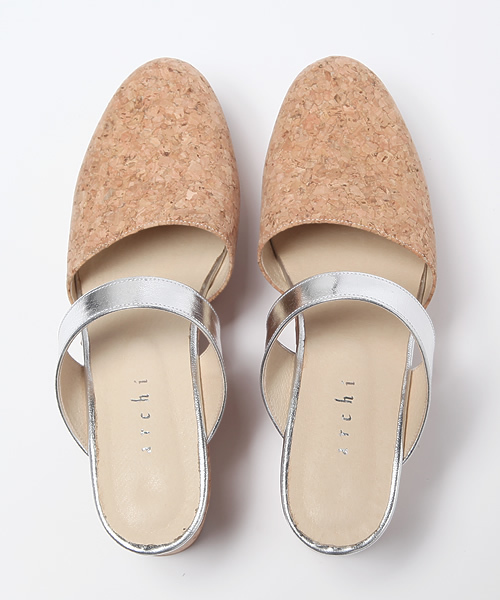 ARCHI（アーキ）の「AVE WEDGE SANDAL（サンダル・レディース・ホワイト/ブラック/シルバー・38/36/37）」の9枚目の写真