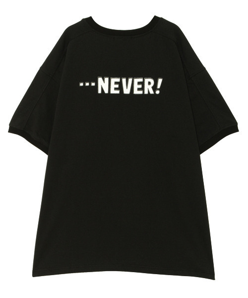 Candy Stripper（キャンディストリッパー）の「…NEVER! GIRL トップス（Tシャツ/カットソー・レディース・パープル/ブラック/オフホワイト・2）」の8枚目の写真