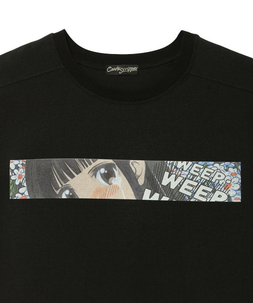 Candy Stripper（キャンディストリッパー）の「…NEVER! GIRL トップス（Tシャツ/カットソー・レディース・パープル/ブラック/オフホワイト・2）」の5枚目の写真