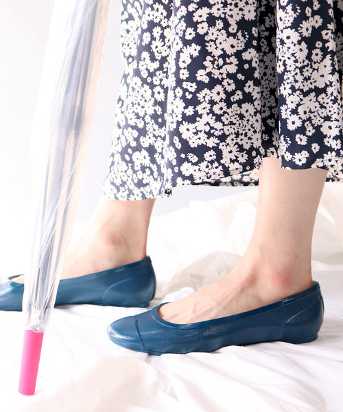 HUNTER(ハンター)の「∴【 HUNTER / ハンター 】 オリジナルツアーバレリーナ / ORIGINAL TOUR BALLERINA GLOSS WFF1001RGL HUT(レインシューズ・レディース・ブラック/その他1/ネイビー・3/4/5/6)」の7枚目の写真
