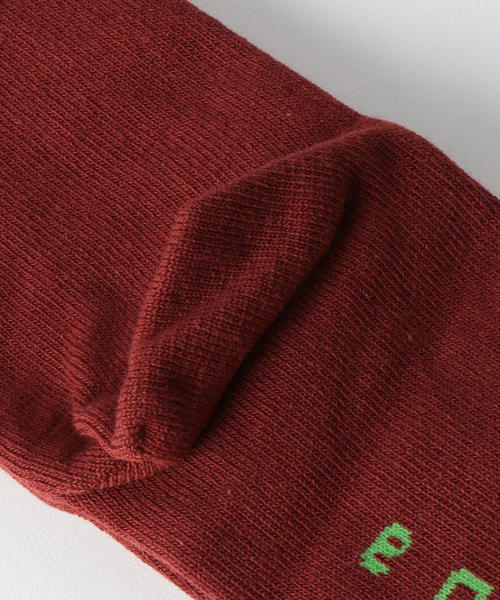 JIEDA（ジエダ）の「＜JieDa＞ LOGO SOCKS/ソックス（ソックス/靴下・メンズ・ホワイト/ブラウン/ブラック/ケリー・FREE）」の6枚目の写真
