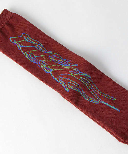 JIEDA（ジエダ）の「＜JieDa＞ LOGO SOCKS/ソックス（ソックス/靴下・メンズ・ホワイト/ブラウン/ブラック/ケリー・FREE）」の8枚目の写真