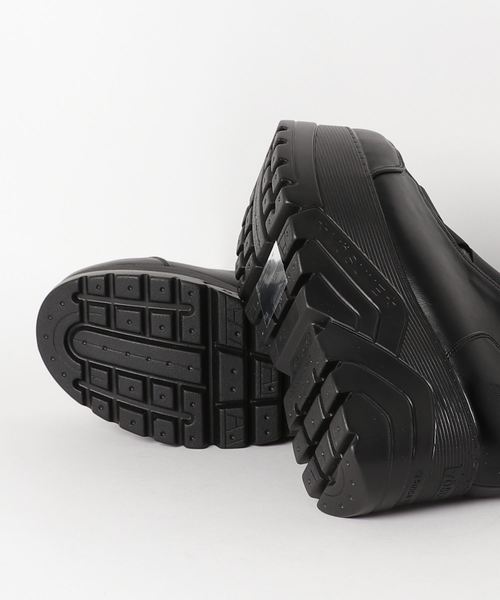 YOSUKE（ヨースケ）の「「YOSUKE/ヨースケ」メンズ厚底ベルティッドスニーカー（スニーカー・メンズ・ホワイト/ブラック/ブラックミックス・26/27）」の5枚目の写真