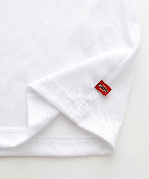 Dickies（ディッキーズ）の「Dickies別注 ロゴ刺繍 L/S オーバーサイズカットソー（Tシャツ/カットソー・メンズ・ブラウン/ネイビー/ボルドー/ホワイト/ブラック/ダークグリーン/ベージュ・S/M/L）」の19枚目の写真