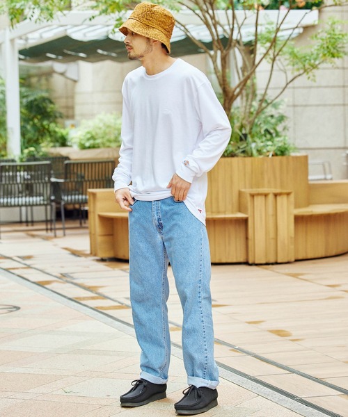 Dickies別注 ロゴ刺繍 L/S オーバーサイズカットソー MONO-MART