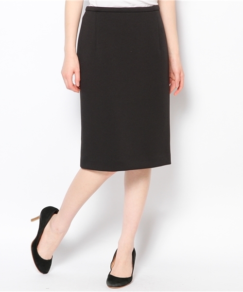 SHIPS for women（シップスフォーウィメン）の「★ボンディング タイトスカート（スカート・レディース・ホワイト/ブラック/ピンク系その他・38/36）」の3枚目の写真