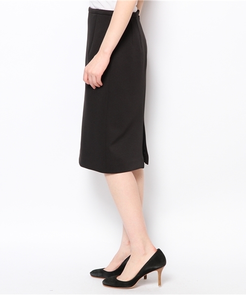 SHIPS for women（シップスフォーウィメン）の「★ボンディング タイトスカート（スカート・レディース・ホワイト/ブラック/ピンク系その他・38/36）」の4枚目の写真