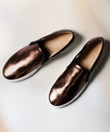 NANO universe | FABIO RUSCONI/ 別注メタリックスリッポン(スニーカー)