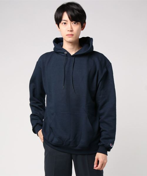 Champion（チャンピオン）の「Champion/チャンピオン　　オーバーサイズスウェットパーカー（パーカー・メンズ・ブラック/グレー/チャコールグレー/ライトグレー/ロイヤルブルー/レッド系その他/マルーン/ダークグリーン/ネイビー・MEDIUM/LARGE/X-LARGE/XX-LARGE/SMALL）」の14枚目の写真