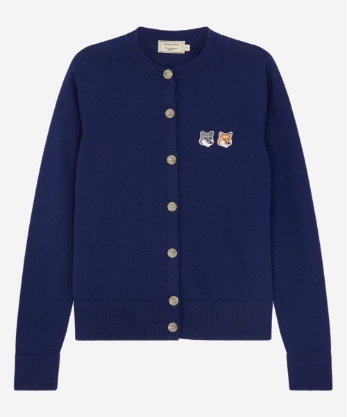 Maison Kitsune（メゾンキツネ）の「R-NECK CARDIGAN DOUBLE FOX HEAD