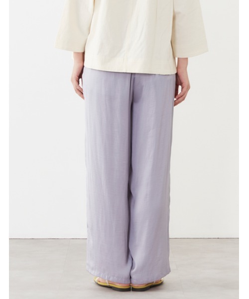 POU DOU DOU(プードゥドゥ)の「ヴィンテージサテンフレアパンツ(その他パンツ・レディース・カーキ/ブルー/アイボリー・3)」の21枚目の写真