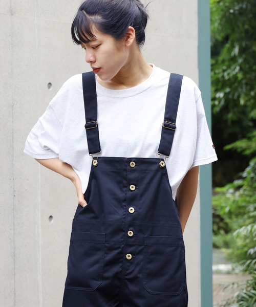 UNIVERSAL OVERALL（ユニバーサルオーバーオール）の「UNIVERSAL OVERALL/ユニバーサルオーバーオール BASIC OVERALL　オーバーオール/サロペット（サロペット/オーバーオール・レディース・ブラック/ベージュ/ネイビー/モカ・FREE）」の18枚目の写真