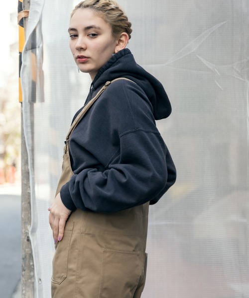 UNIVERSAL OVERALL（ユニバーサルオーバーオール）の「UNIVERSAL OVERALL/ユニバーサルオーバーオール BASIC OVERALL　オーバーオール/サロペット（サロペット/オーバーオール・レディース・ブラック/ベージュ/ネイビー/モカ・FREE）」の8枚目の写真