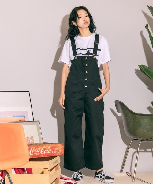 UNIVERSAL OVERALL（ユニバーサルオーバーオール）の「UNIVERSAL OVERALL/ユニバーサルオーバーオール BASIC OVERALL　オーバーオール/サロペット（サロペット/オーバーオール・レディース・ブラック/ベージュ/ネイビー/モカ・FREE）」の22枚目の写真