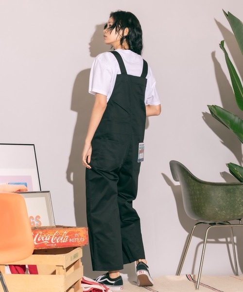 UNIVERSAL OVERALL（ユニバーサルオーバーオール）の「UNIVERSAL OVERALL/ユニバーサルオーバーオール BASIC OVERALL　オーバーオール/サロペット（サロペット/オーバーオール・レディース・ブラック/ベージュ/ネイビー/モカ・FREE）」の21枚目の写真