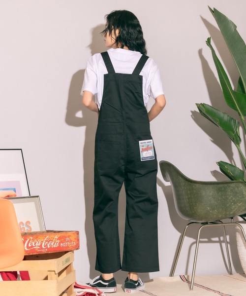 UNIVERSAL OVERALL（ユニバーサルオーバーオール）の「UNIVERSAL OVERALL/ユニバーサルオーバーオール BASIC OVERALL　オーバーオール/サロペット（サロペット/オーバーオール・レディース・ブラック/ベージュ/ネイビー/モカ・FREE）」の20枚目の写真