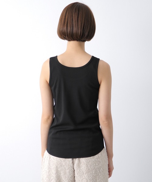 LEPSIM(レプシィム)の「インナー2WAYタンクトップ 859467(タンクトップ・レディース・ホワイト/ブラック/ブラウン/グレイッシュベージュ・MEDIUM/LARGE)」の12枚目の写真