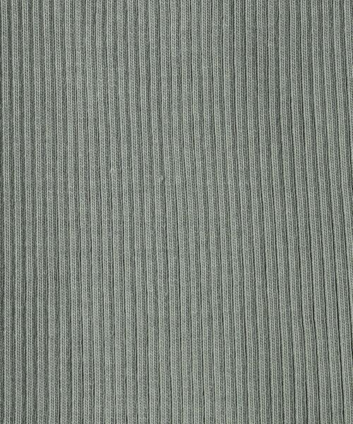 BEAUTY&YOUTH UNITED ARROWS（ビューティーアンドユースユナイテッドアローズ）の「BY コットンリブピグメントパンツ（その他パンツ・レディース・ダークグレー/ベージュ/ケリー・SMALL/MEDIUM）」の22枚目の写真