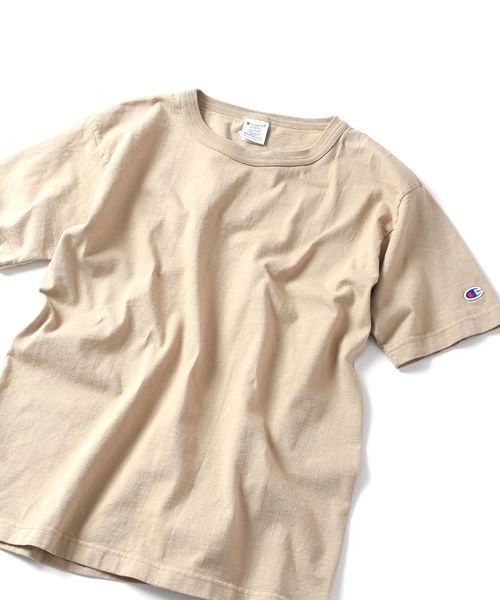 Champion（チャンピオン）の「Champion: made in usa T-1011 カラーTシャツ（Tシャツ/カットソー・メンズ・コバルトブルー/ライトグリーン/レンガ/キャメル・MEDIUM/LARGE/SMALL/X-LARGE）」の4枚目の写真