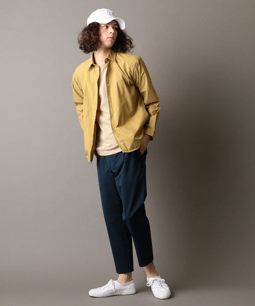 Champion（チャンピオン）の「Champion: made in usa T-1011 カラーTシャツ（Tシャツ/カットソー・メンズ・コバルトブルー/ライトグリーン/レンガ/キャメル・MEDIUM/LARGE/SMALL/X-LARGE）」の11枚目の写真