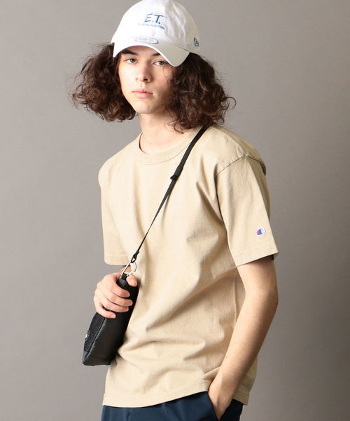 Champion（チャンピオン）の「Champion: made in usa T-1011 カラーTシャツ（Tシャツ/カットソー・メンズ・コバルトブルー/ライトグリーン/レンガ/キャメル・MEDIUM/LARGE/SMALL/X-LARGE）」の13枚目の写真