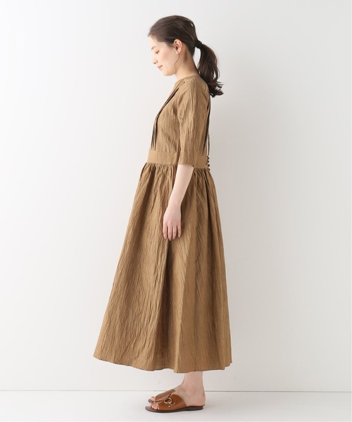 IENA（イエナ）の「【Uhr/ウーア】OPEN BACK TUCK ワンピース  