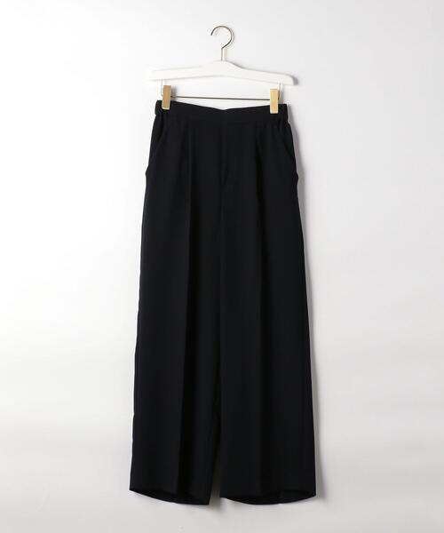 green label relaxing（グリーンレーベルリラクシング）の「[手洗い可能] CFC PE イージー ワイド ストレート パンツ（その他パンツ・レディース・ライム/モカ/ネイビー・FREE）」の7枚目の写真