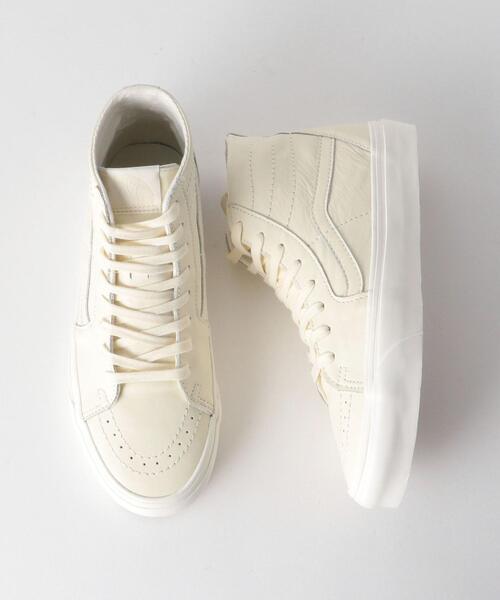 VANS（バンズ）の「【国内exclusive】＜VANS（バンズ）＞SK8-HI レザースニーカー ◆（スニーカー・レディース・オフホワイト・6/5h/6h/5/7）」の3枚目の写真