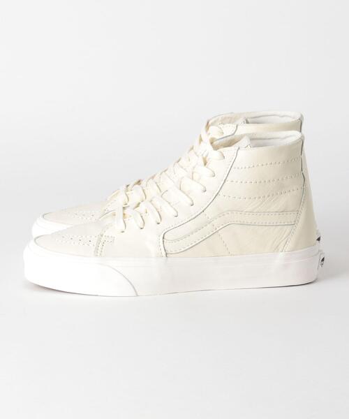 VANS（バンズ）の「【国内exclusive】＜VANS（バンズ）＞SK8-HI レザースニーカー ◆（スニーカー・レディース・オフホワイト・6/5h/6h/5/7）」の5枚目の写真