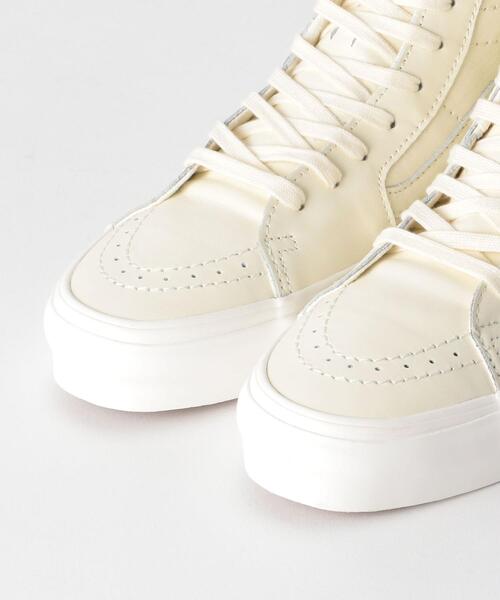 VANS（バンズ）の「【国内exclusive】＜VANS（バンズ）＞SK8-HI レザースニーカー ◆（スニーカー・レディース・オフホワイト・6/5h/6h/5/7）」の9枚目の写真