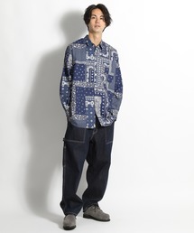 D221989 NIKO AND ×ELEPHANT BRAND シャツ
