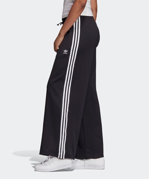 adidas Originals(アディダスオリジナルス)の「adidas Originals/アディダス オリジナルス RELAXED PANTS/リラックス ワイドレッグパンツ(その他パンツ・レディース・ブラック・S/L/XL/M)」の4枚目の写真