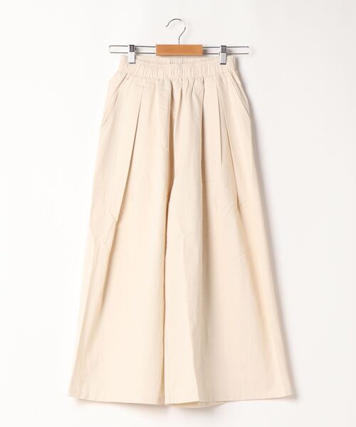 and R（アンドアール）の「ワイドキュロットパンツ（その他パンツ・レディース・ベージュ/ブラック/アイボリー・FREE）」の12枚目の写真