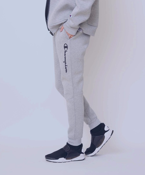 Champion（チャンピオン）の「【CHAMPION/チャンピオン】ＷＲＡＰＡＩＲ切替パンツ　Ｃ３－ＳＳ２１２　通気性・ストレッチ性・保温性に優れた三層構造素材（スウェットパンツ・メンズ・ブラック/ネイビー/グレー・MEDIUM/LARGE/X-LARGE）」の16枚目の写真