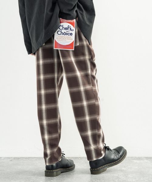 Rocky Monroe(ロッキーモンロー)の「ワイドイージーシェフパンツ(その他パンツ・メンズ・ブラック/ベージュ/ネイビー/オフホワイト/オリーブ/ブラック系その他/ブラウン系その他/ブラック系その他2/ブラック系その他3/ブラウン系その他2/ブルー/ブラウン系その他3/ワンウォッシュ/インディゴブルー・M/L/XL)」の8枚目の写真