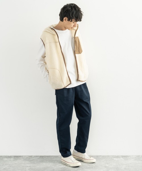 Rocky Monroe(ロッキーモンロー)の「ワイドイージーシェフパンツ(その他パンツ・メンズ・ブラック/ベージュ/ネイビー/オフホワイト/オリーブ/ブラック系その他/ブラウン系その他/ブラック系その他2/ブラック系その他3/ブラウン系その他2/ブルー/ブラウン系その他3/ワンウォッシュ/インディゴブルー・M/L/XL)」の22枚目の写真