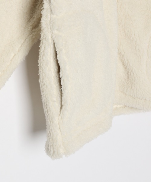 GLOBAL WORK（グローバルワーク）の「【キッズ】防風洗えるボアジャケット/917329（ブルゾン・キッズ・ブラック/オフホワイト/モカ・110cm/100cm/120cm/130cm/140cm）」の13枚目の写真