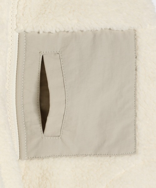 GLOBAL WORK（グローバルワーク）の「【キッズ】防風洗えるボアジャケット/917329（ブルゾン・キッズ・ブラック/オフホワイト/モカ・110cm/100cm/120cm/130cm/140cm）」の15枚目の写真