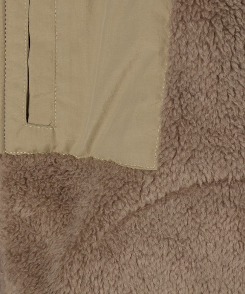 GLOBAL WORK（グローバルワーク）の「【キッズ】防風洗えるボアジャケット/917329（ブルゾン・キッズ・ブラック/オフホワイト/モカ・110cm/100cm/120cm/130cm/140cm）」の19枚目の写真